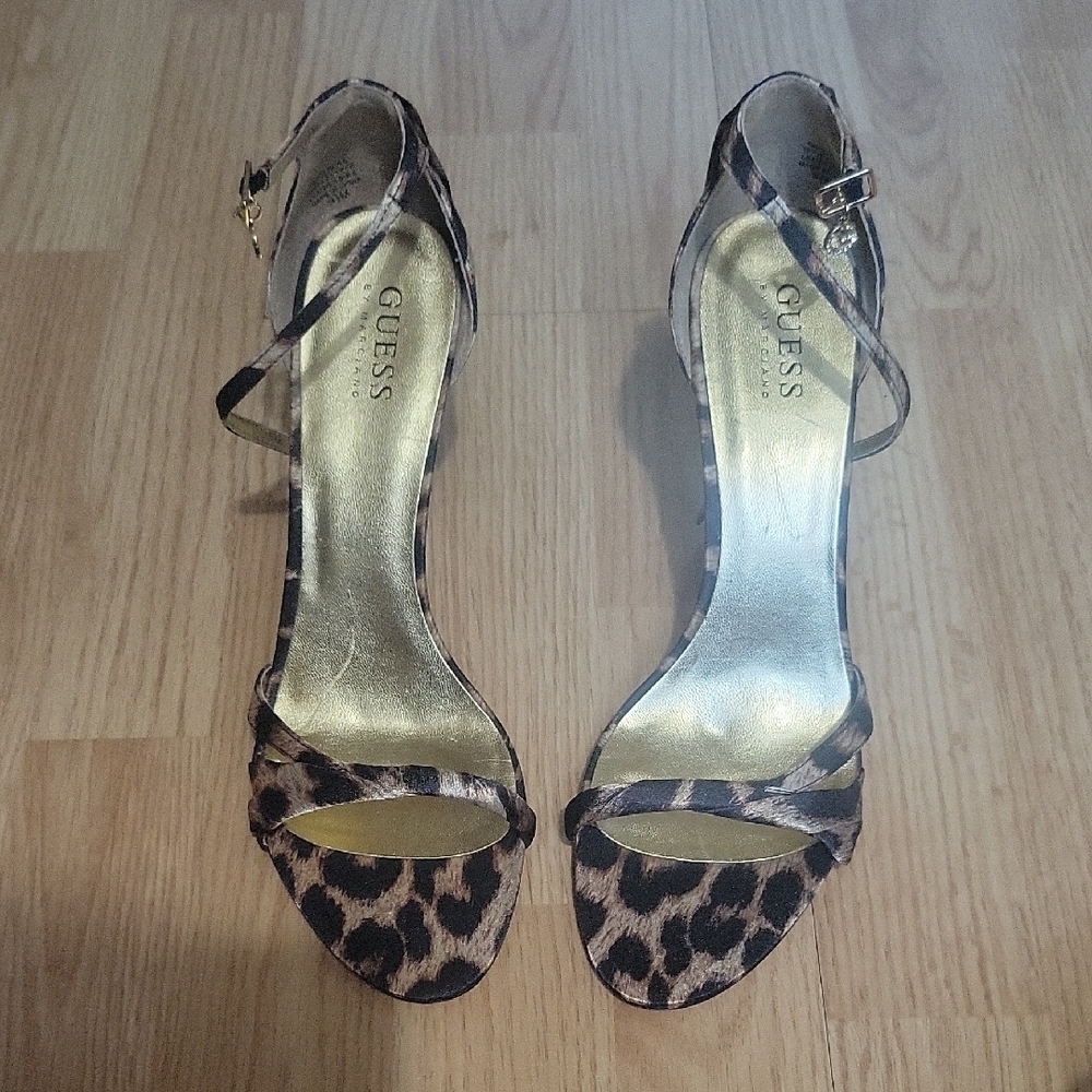 Guess Leopard Print Women's Heels